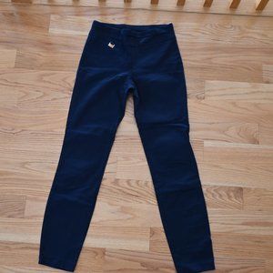 Navy Skinny Slacks